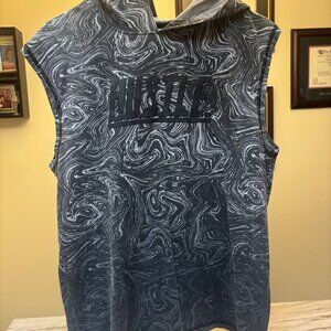 Men's Grey "Hustle" Muscle Shirt